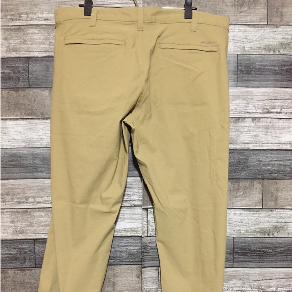 Eddie Bauer Travex Hiking Pants Men’s 38x30 Tan Cargo Pocket Lightweight - Picture 7 of 10